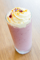 Blueberry smoothie