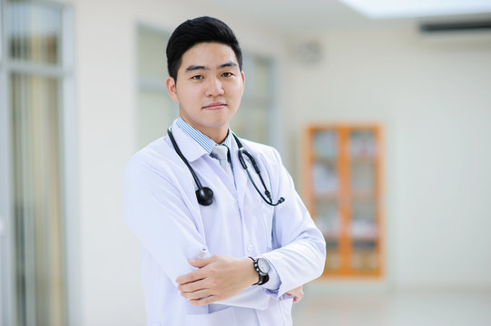 Young Asian Doctor Portrait