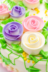 Flower cakes