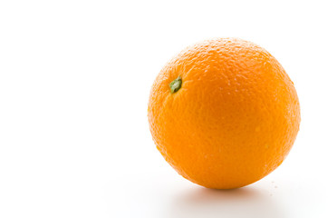 Orange isolated on white