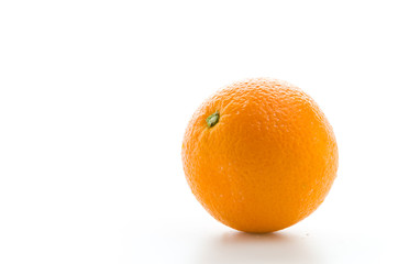 Orange isolated on white