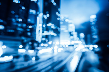 Obraz premium Modern office buildings in Central Hong Kong.
