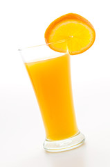 Orange juice glass