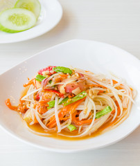 green papaya salad