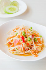 green papaya salad