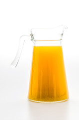 Orange juice glass