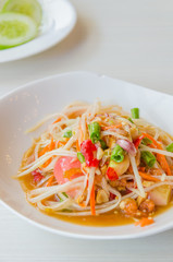 green papaya salad