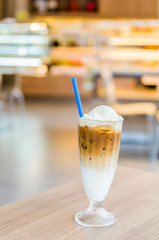 Iced coffee