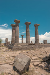 Fototapeta premium The ancient ruins of Assos