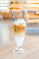 Iced coffee