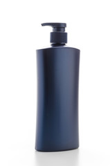 Cosmetic bottle isolated on white