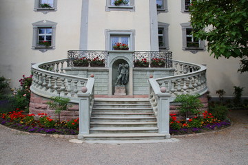 Schloss schönau geländer