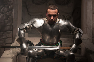 Portrait of knight