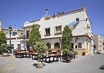 Calpe. Old town. Spain
