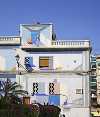 Calpe. Old town. Spain