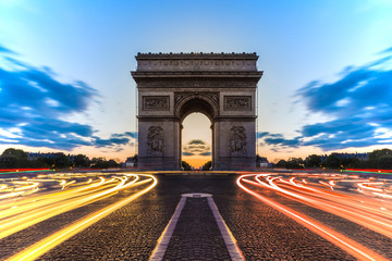 Fototapeta na wymiar Arc de Triomphe Paris , France