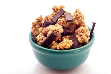 Cereals with chocolate