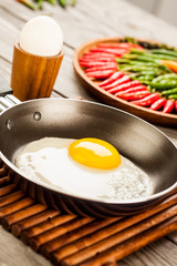 fried eggs