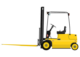 Forklift with extensions