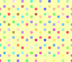 Warp square colorful seamless pattern.