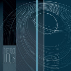 Obraz premium Vector abstract lines, clear eps 8 vector.