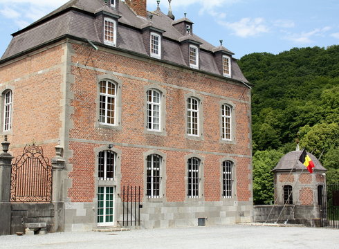 Castle Of Freyr From The 15th Century In Freyr