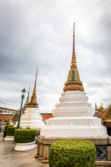 Fototapeta premium The Pagodas in Temple of Emerald Buddha ,Thailand