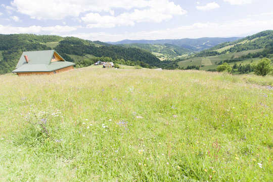 Dolina potoku Jamne, Gorce, Ochotnica, Polska