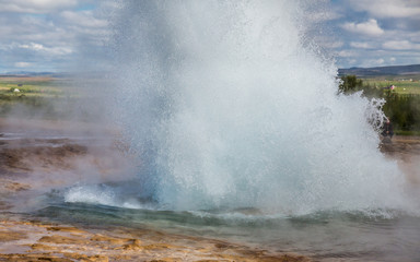 Geyser closeup