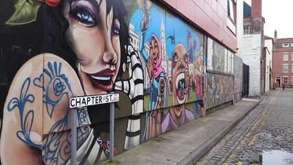 Graffiti in the alley