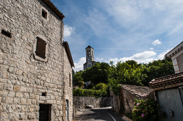 Fototapeta na wymiar Balazuc, en Ardèche.