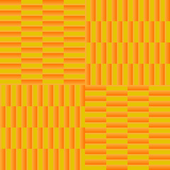 Gradient blocks parquet pattern.