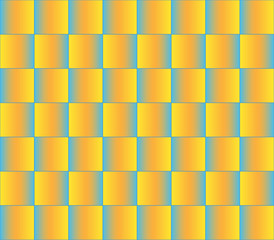 Fototapeta premium Pattern made with gradient blocks.