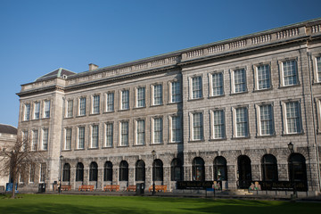 Fototapeta na wymiar Trinity Library, Dublin