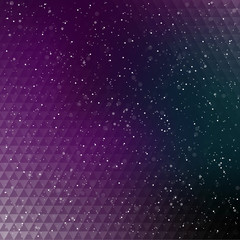 Abstract triangles background
