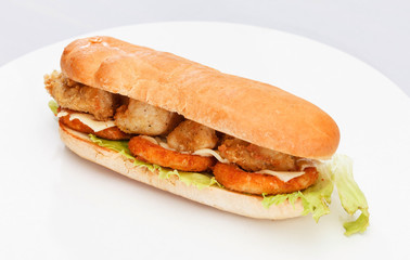 Chicken breast sandwich