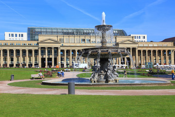 Stuttgart (Schloßplatz, Königsbau) - Juli 2014