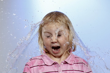 Überraschungsdusche