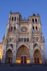 Fototapeta na wymiar Cathedral of Amiens, Picardy, France