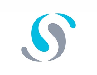 business logo,company water drop,abstract vector,wind letter S
