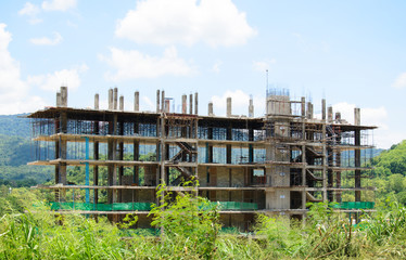 Fototapeta premium Building Construction