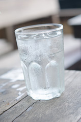Water in  glass