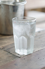 Water in  glass