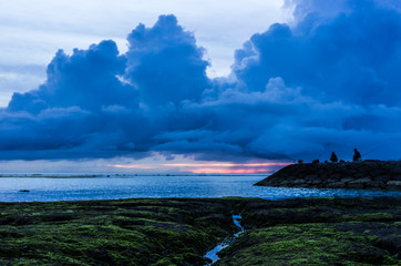 Sunset at Sunabe Beach