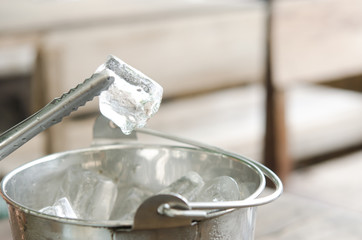Ice in the bucket