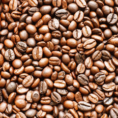 roasted coffee beans, can be used as a background