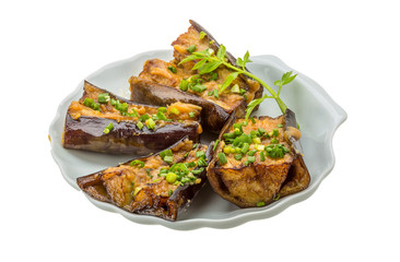 Grilled eggplant