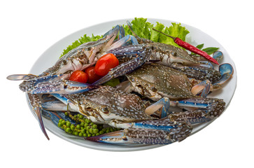 Raw blue crab
