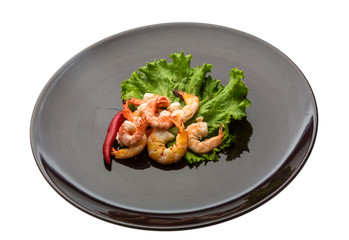 Unshelled king prawn