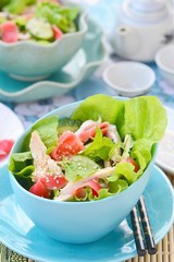 Salad  in Asian style
